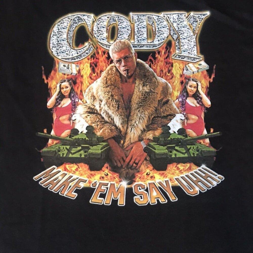 Cody Rhodes Make _Em Say Uhh Shirt Tee Cody Rhodes Shirt